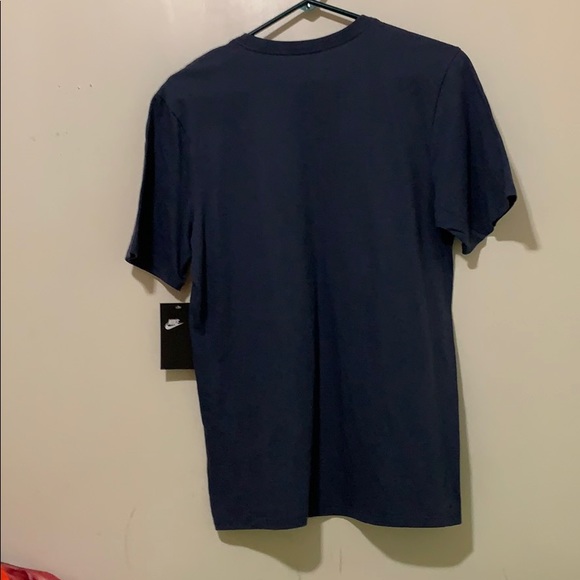 NIKE Men’s T-Shirt - Nike Logo with Yellow Check - Picture 3 of 7